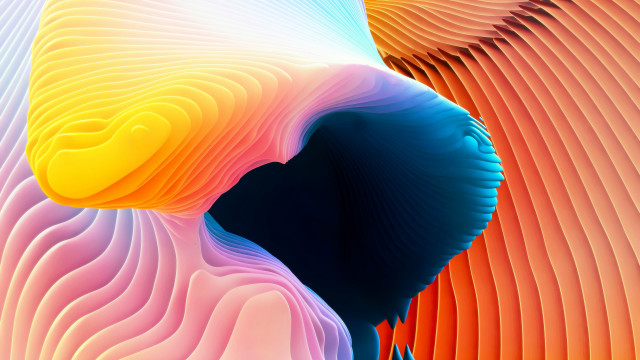Colorful abstract background curved design #4 free wallpaper for desktop - medium preview image