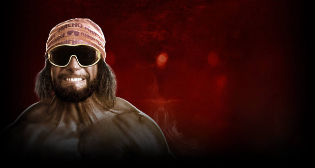 Man beard sunglasses red background free wallpaper - medium preview image