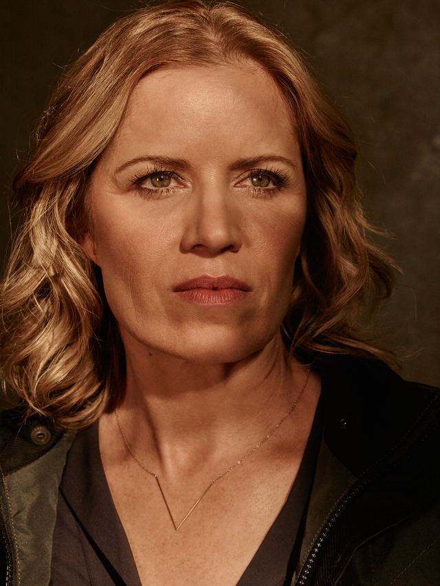 Woman black jacket brown eyes free wallpaper - medium preview image