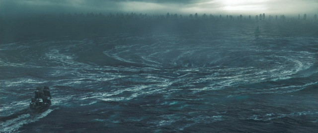 Boat water cloudy sky forest free wallpaper - medium preview image