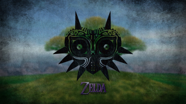 Stylized mask spikes head zelda free wallpaper - medium preview image