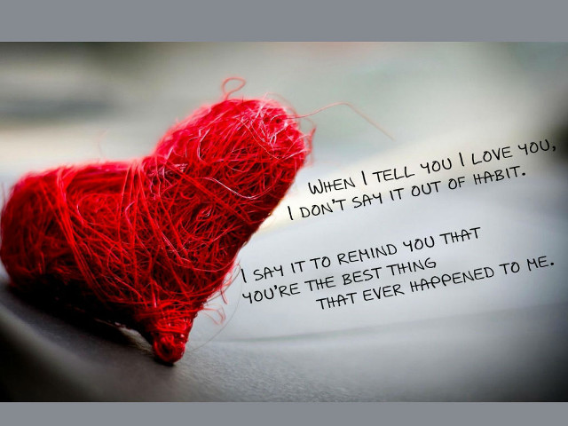 Red heart poem table string #6 free wallpaper - medium preview image