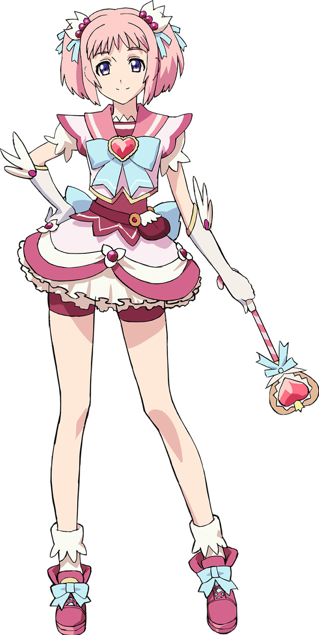Girl pink dress wand red free wallpaper - medium preview image