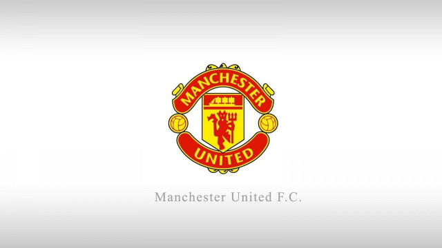 Manchester united logo white background free wallpaper - medium preview image