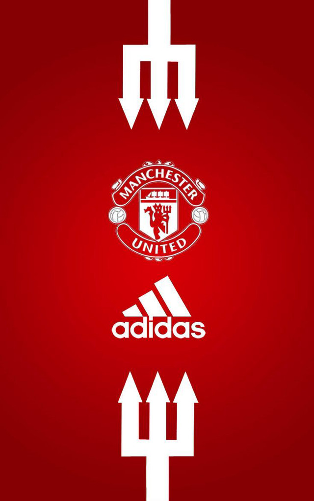 Red background white arrows manchester free wallpaper - medium preview image