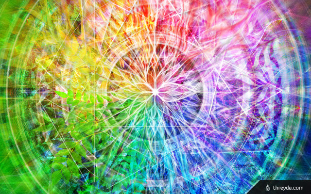 Colorful abstract background circular design #3 free wallpaper - medium preview image