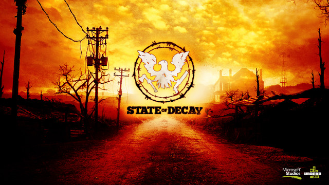 Decay sign road sunset red free wallpaper - medium preview image