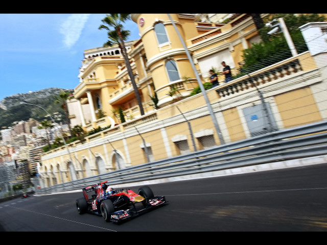 Race car track building balcony free wallpaper - medium preview image