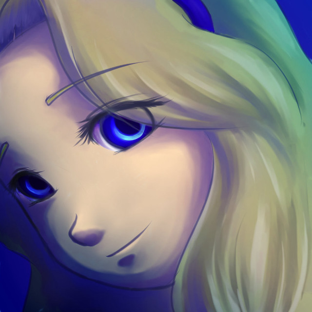 Close up blue eyes cat free wallpaper - medium preview image