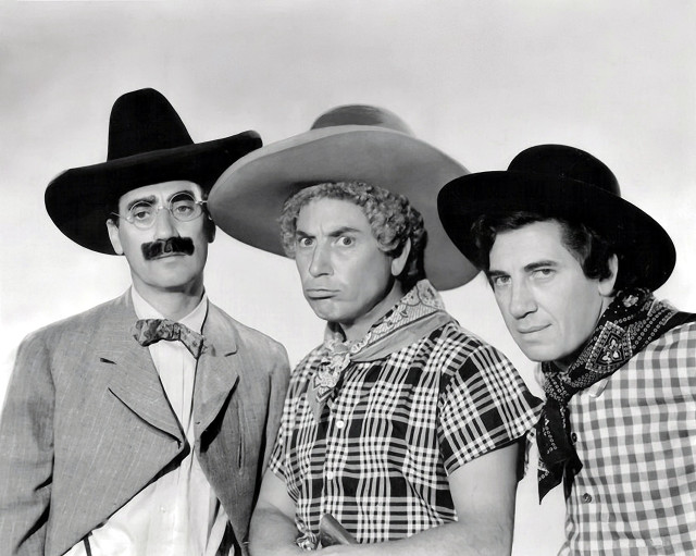 Three men hats ties black free wallpaper - medium preview image