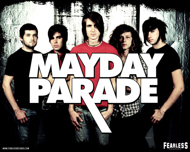 Young men mayday parade sign free wallpaper - medium preview image