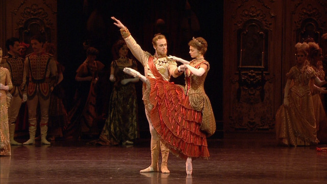 Dance stage arabesque barque theatrical free wallpaper - medium preview image