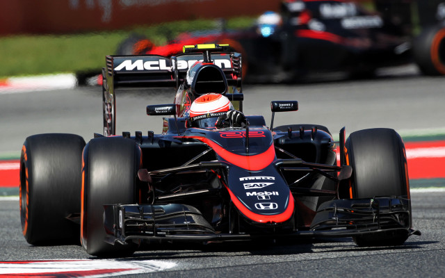 Red blue race car track free wallpaper - medium preview image
