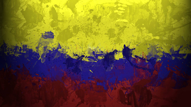 Yellow blue horse side red free wallpaper - medium preview image