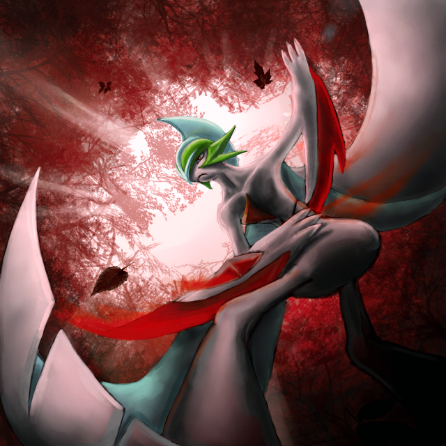 Woman red scarf green leaf free wallpaper - medium preview image
