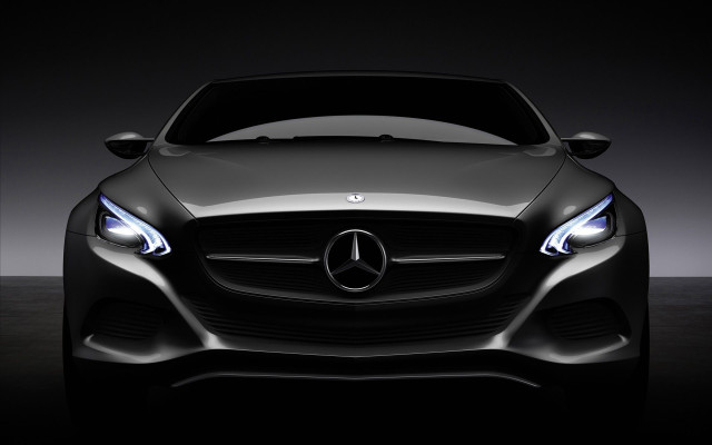 Black mercedes benz digital rendering #3 free wallpaper - medium preview image