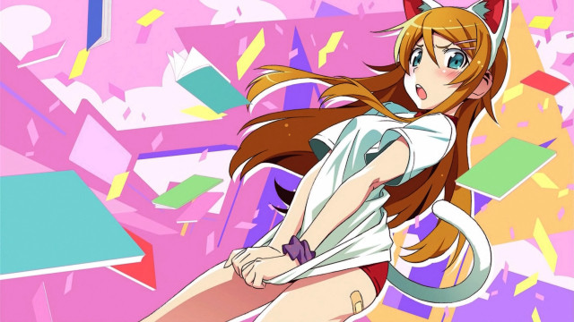 Girl long hair cat ears #7 free wallpaper - medium preview image