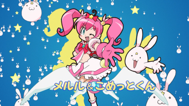 Cartoon character pink hair bunny free wallpaper - medium preview image