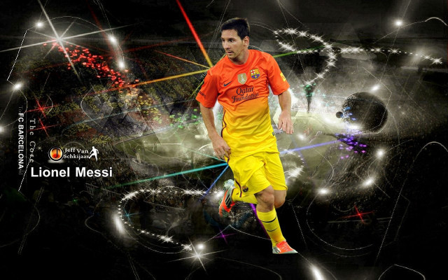 Man soccer uniform running ball #3 free wallpaper - medium preview image
