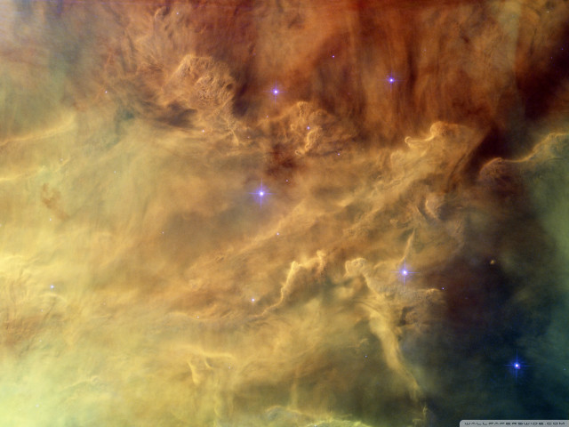 Large star cluster bright orange #2 free wallpaper - medium preview image