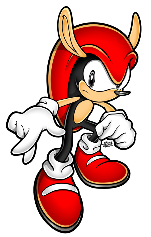 Cartoon character red black face #2 free wallpaper - medium preview image