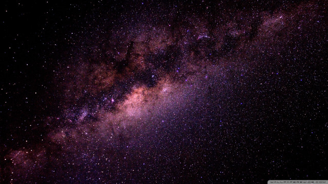 Starry sky aurora astronaut fireworks free wallpaper - medium preview image