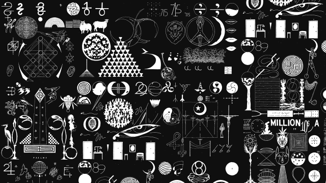 Black white photo variety different free wallpaper - medium preview image