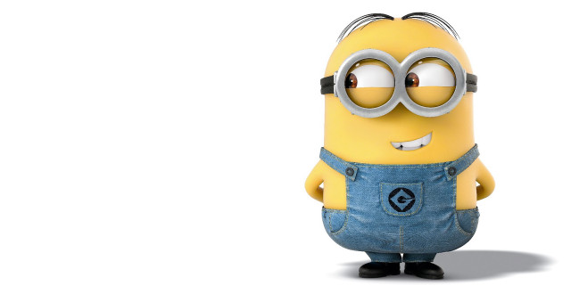Cartoon character big eyes overalls free wallpaper - medium preview image