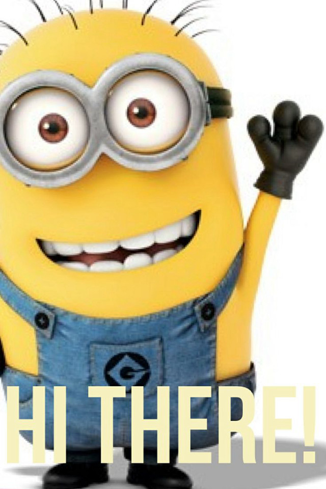Minion funny expression caption image free wallpaper - medium preview image