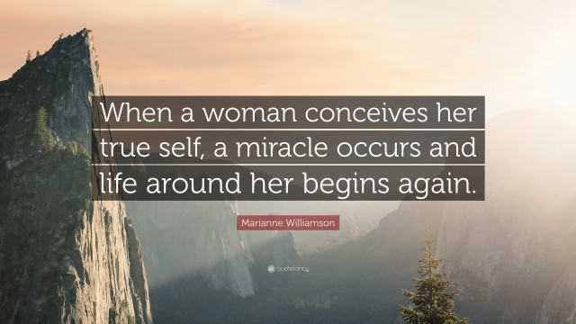 Woman conceives true self inner free wallpaper - medium preview image
