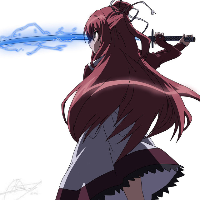 Woman sword in her hands free wallpaper - medium preview image