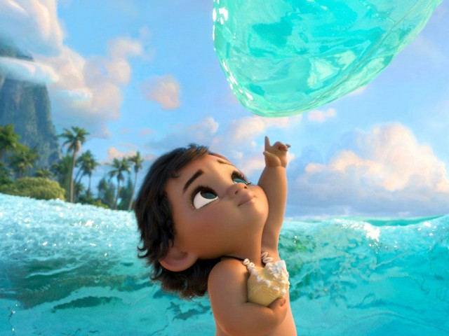 Boy water ball mountain clouds free wallpaper - medium preview image
