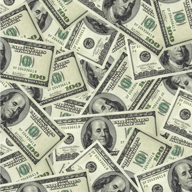 Money pile tablecloth cash wealth free wallpaper - medium preview image