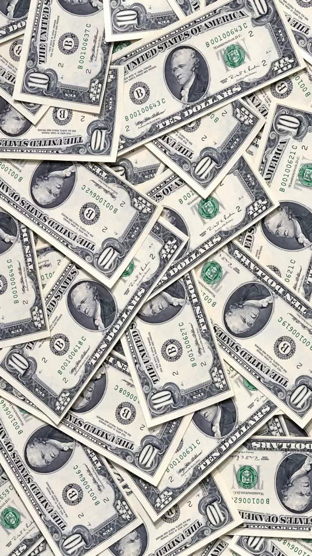 Pile twenty dollar bills money #2 free wallpaper - medium preview image