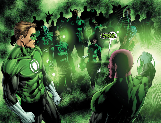 Green lantern forest crossover muscular free wallpaper - medium preview image