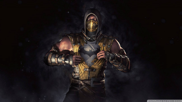 Man yellow black outfit yellow free wallpaper - medium preview image