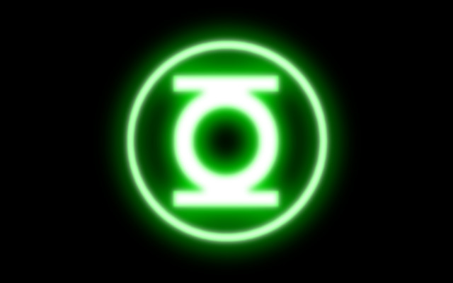 Green lantern logo dark green #2 free wallpaper - medium preview image