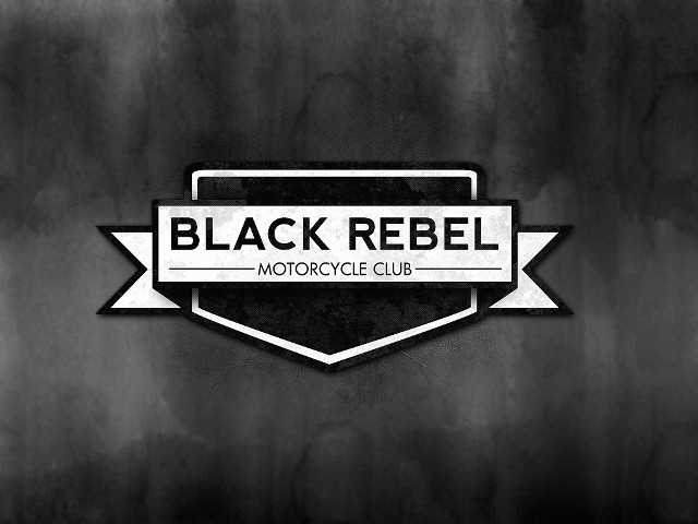 Motorcycle club logo wall black free wallpaper - medium preview image