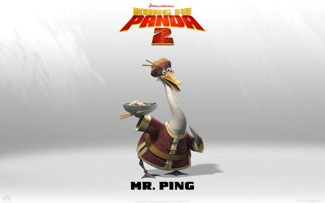 Cartoon character holding food tray free wallpaper - medium preview image