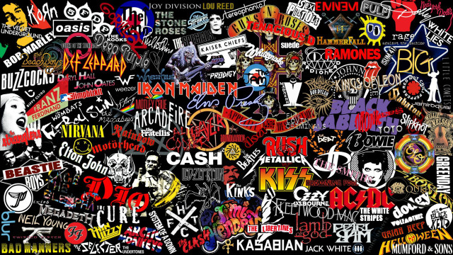 Graffiti black shock art symbols free wallpaper - medium preview image