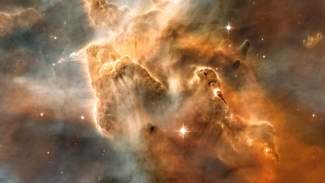 Large cluster stars sky center free wallpaper - medium preview image