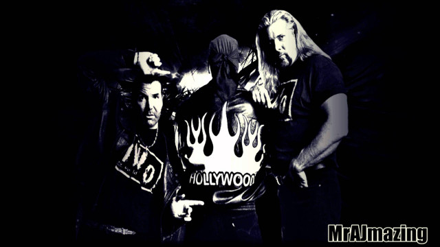 Men group hollywood flames black free wallpaper - medium preview image