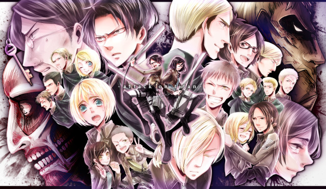 Anime characters expressions group different #20 free wallpaper - medium preview image