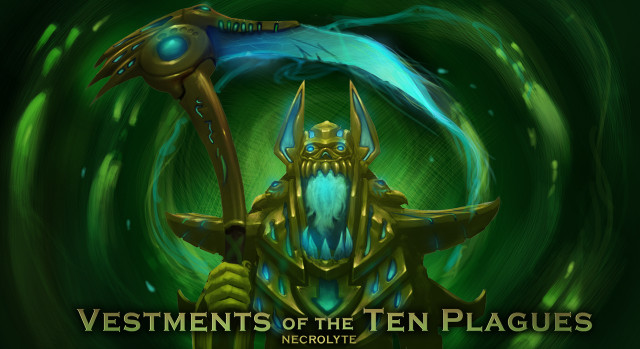 Green gold artwork giant creature free wallpaper - medium preview image