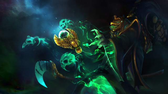 Demon skull chest demon arm free wallpaper - medium preview image
