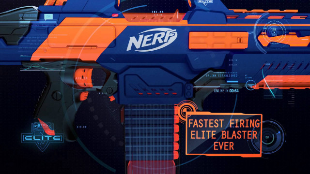 Futuristic gun fast firing nerf free wallpaper - medium preview image