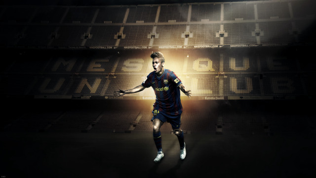 Man soccer uniform playing stadium free wallpaper - medium preview image