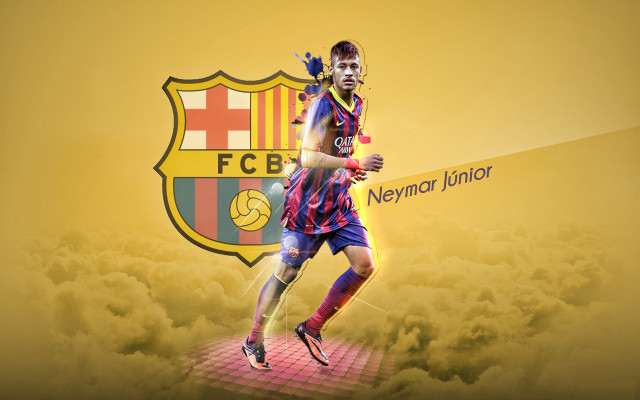 Man running platform soccer logo free wallpaper - medium preview image