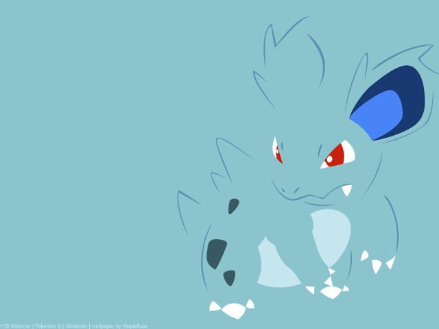 Blue red pokemon happy smile free wallpaper - medium preview image