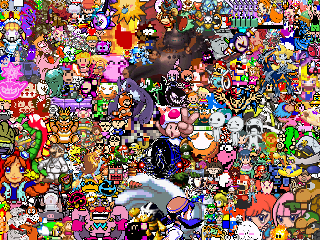 Cartoon characters colorful wallpaper background free wallpaper - medium preview image